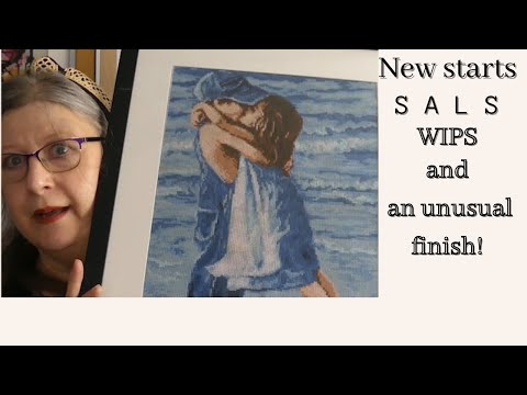 Stitching Update: March 2022: #Flosstube 15