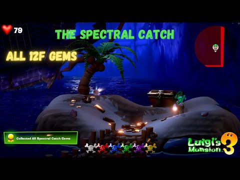 Luigi's Mansion 3 - Gems 12F The Spectral Catch guide