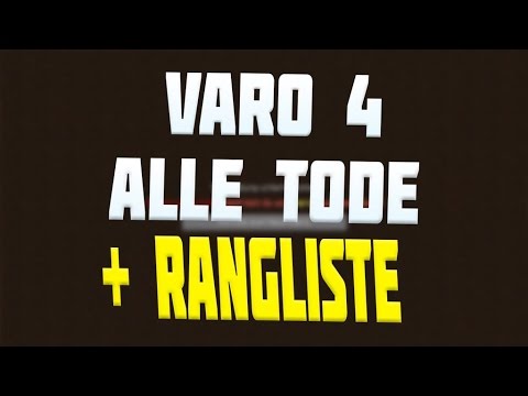 Minecraft VARO 4 Highlights - ALLE TODE + RANGLISTE