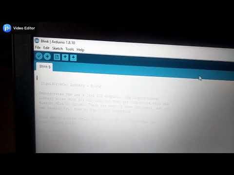 Arduino program for LCD cursor Blinking