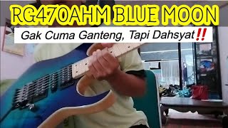 Video thumbnail for IBANEZ RG470AHM BLUE MOON MII, gitar market Export. Diminati karena warnanya memikat by gitar57