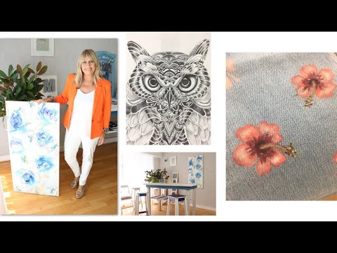 ManosalaObraTV 2020 Programa 1 - Imitación Madera - Dibujo - Pintar Jean - Colores tendencia 2020