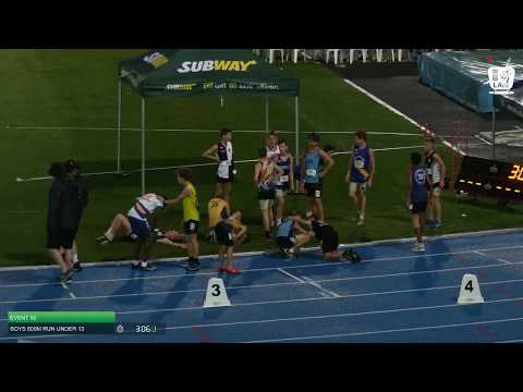 Boys Under 13 800m H4 - 2020 State Combined Events Championships // LAVicTV