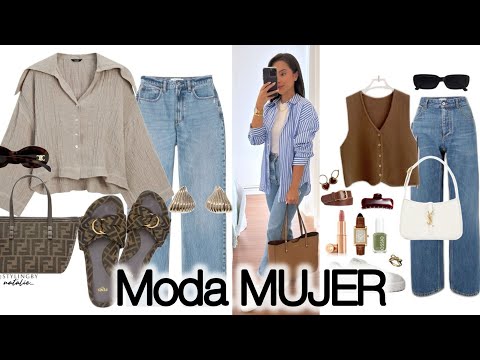 Looks 2024! Moda PARA mujer VESTIR CON ESTILO CASUAL LOOKS PARA VERTE MUY GUAPA! Moda 2024 Mujer