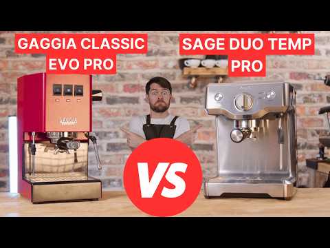 Sage/Breville Duo Temp Pro Vs Gaggia Classic Evo Pro