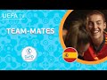 SPAIN Team-mates: LEILA OUAHABI & PATRI GUIJARRO | #WEURO 2022