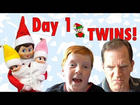 Elf on the Shelf.... TWINS???? 🍼🍼Shelf Elf Season 4 Day 1