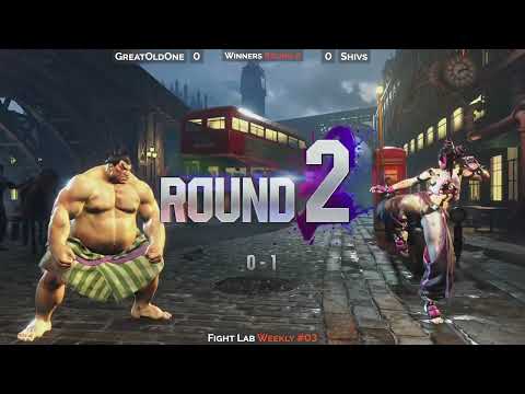 OFFLINE Street Fighter 6 Weekly #3 - GreatOldOne (Honda) Vs Shivs (Juri)