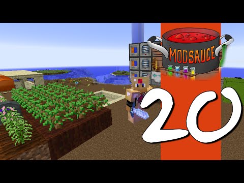 Modsauce: A Minecraft Modded LP - E20 Sand Factory