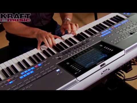 Kraft Music - Yamaha Tyros5 Demo with Peter Baartmans
