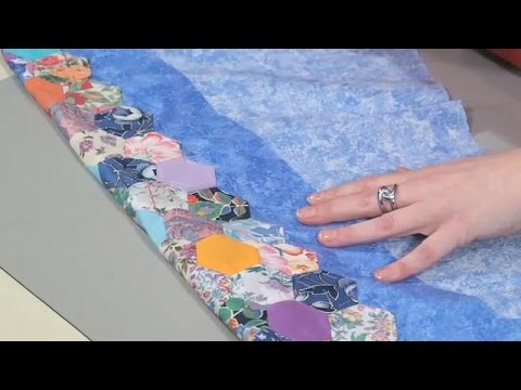 Finishing Your English Paper PiecedQuilt with Nancy Adamek (Taster Video)