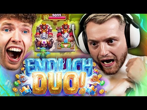💪🏻💥 Muss ICH Bigspin CARRIEN?! Einranking im NEUEN DUO MODUS 🥳 Clash Royale