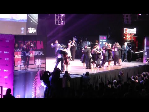 Ronda 4 of the Tango de Pista Final at the 17th Tango World Championship, Juan D’Arienzo “El Puntazo