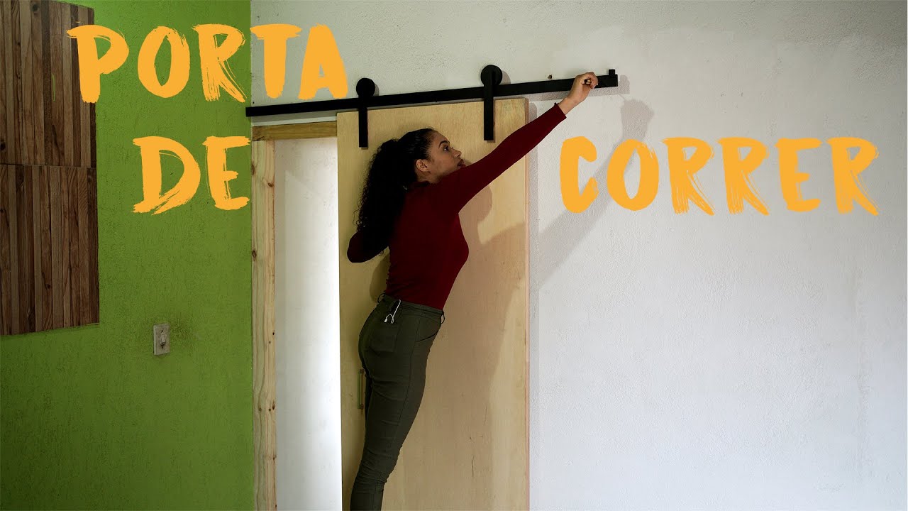 Como Instalar Porta de Correr