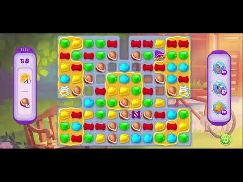 Homescapes Level 8886  -- No cheats