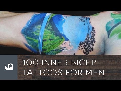 100 Inner Bicep Tattoos For Men