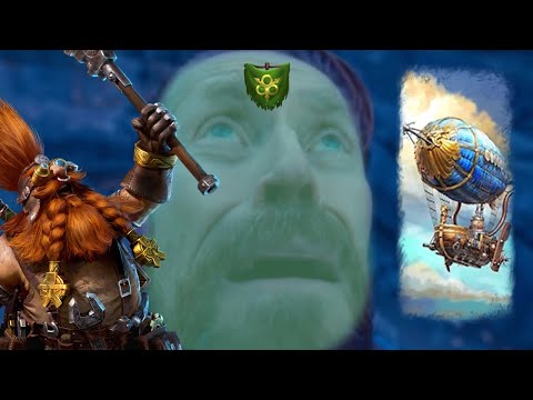 Nurgle Getting LARGE BARGED! Nurgle vs Dwarfs