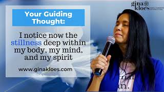 A Moment Just For You - STILLNESS