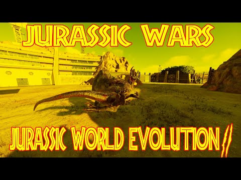 indominus rex vs 5x indoraptor A JURASSIC WORLD EVOLUTION 2 VIDEO