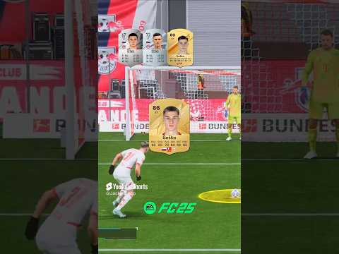Benjamin Šeško evolution in every FIFA 🤌
