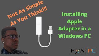Use Apple's USB to Ethernet Adapter on a Windows Machine with drivers