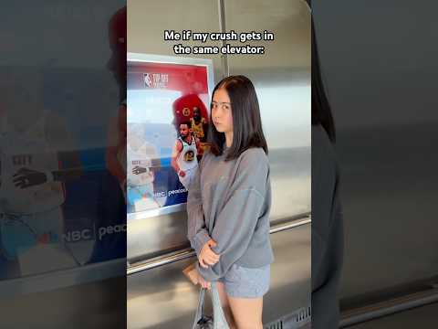 Pls don’t get in the same elevator as me 😭 #sofimanassyan #relatable #funny