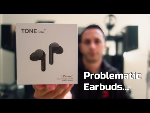 External Review Video V76zvqt9zgE for LG TONE Free HBS-FN6 True Wireless Headphones w/ UVnano