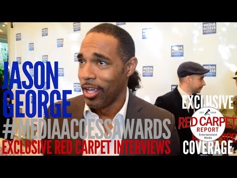 Jason George interviewed at the 2017 Media Access Awards #MediaAccessAwards