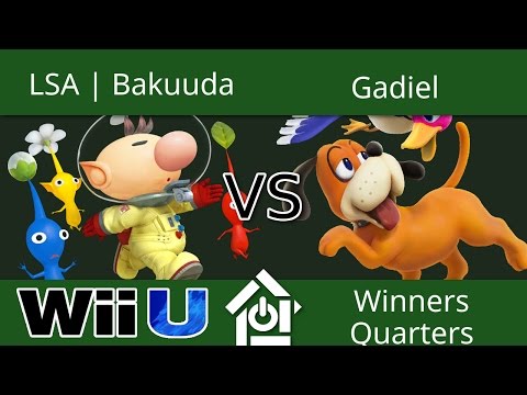 NaCl 1-/29/2016 - LSA | Bakuuda (Olimar) vs Gadiel (Duck Hunt) - Smash 4 Winners Quarters