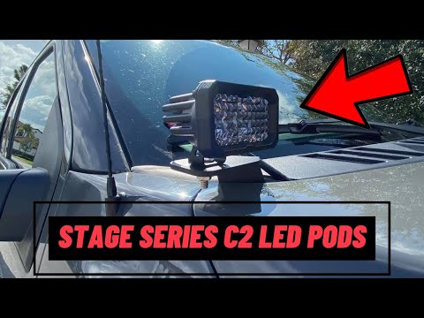 Stage Series C2 LED Light Pods Installation (HOW TO WIRE INCLUDED!) Diode Dynamics 2015-2020 F150