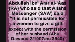 Collection of ahadith and ayat.