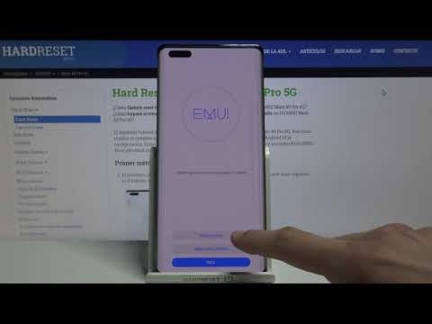 How to format the HUAWEI Mate 40 Pro 5G - remove the screen lock