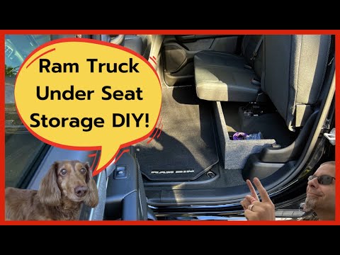 How to Add Ram Under Seat Storage