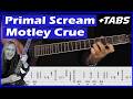 Primal Scream Guitar Lesson Mötley Crüe How To Play Tabs Rhythm Lead