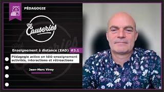 Enseignement à distance (EAD) #3 - Pédagogie active en télé-enseignement - Partie 1