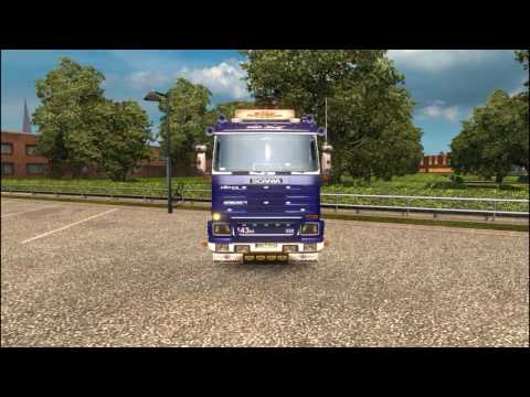 ETS2 scania 143m mod review