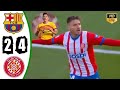 Barcelona vs Girona 2-4 Resumen y Goles 2024 HD
