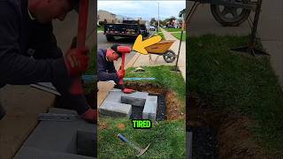 Mailbox Makeover on a Low Budget! 🧱🤔