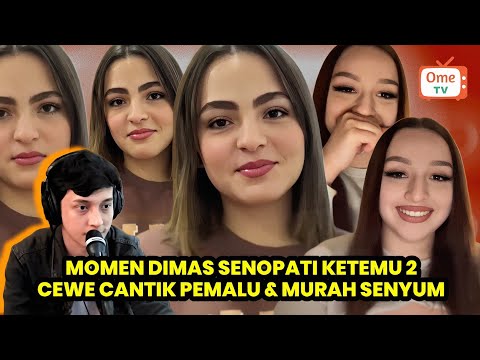 Dimas senopati nyanyi, 2 Cewe pemalu Full Senyum | Ome TV