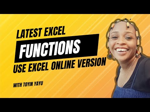 Excel Online Tutorial: Explore New Features & Functions - 2024