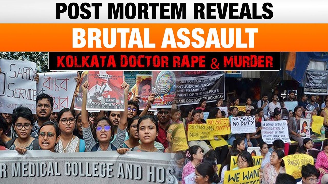 Kolkata Doctor Rape-Murder Case: Post Mortem Reveals Brutal Assault, Nationwide doctor's protest