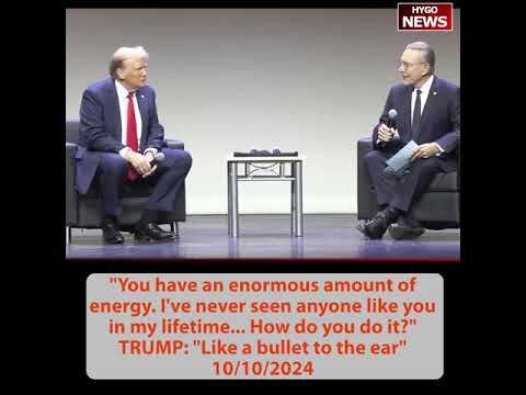 Danica Patric: I am a first time voter, never voted before; Q: How do you do it? Trump: Like the ear