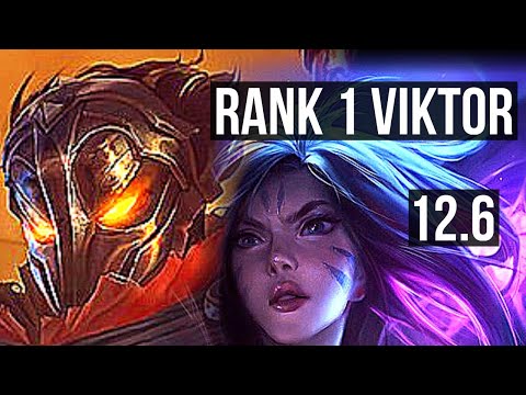 VIKTOR vs KAI'SA (MID) | Rank 1 Viktor, Rank 11, Godlike | TR Challenger | 12.6