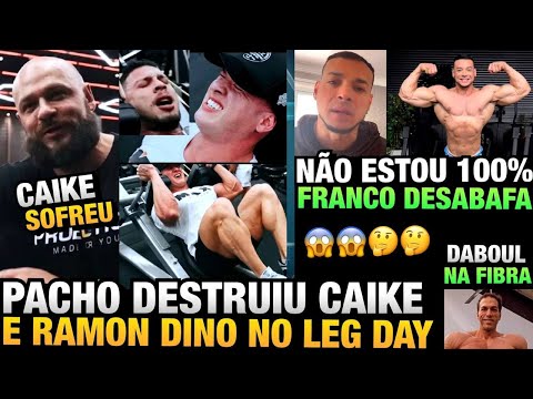 PACHO FEZ O CAIKE E RAMON SOFREREM MUITO NO LEG DAY - FRANCO DESABAFA SOBRE O SHOW CLASSIC E MAIS