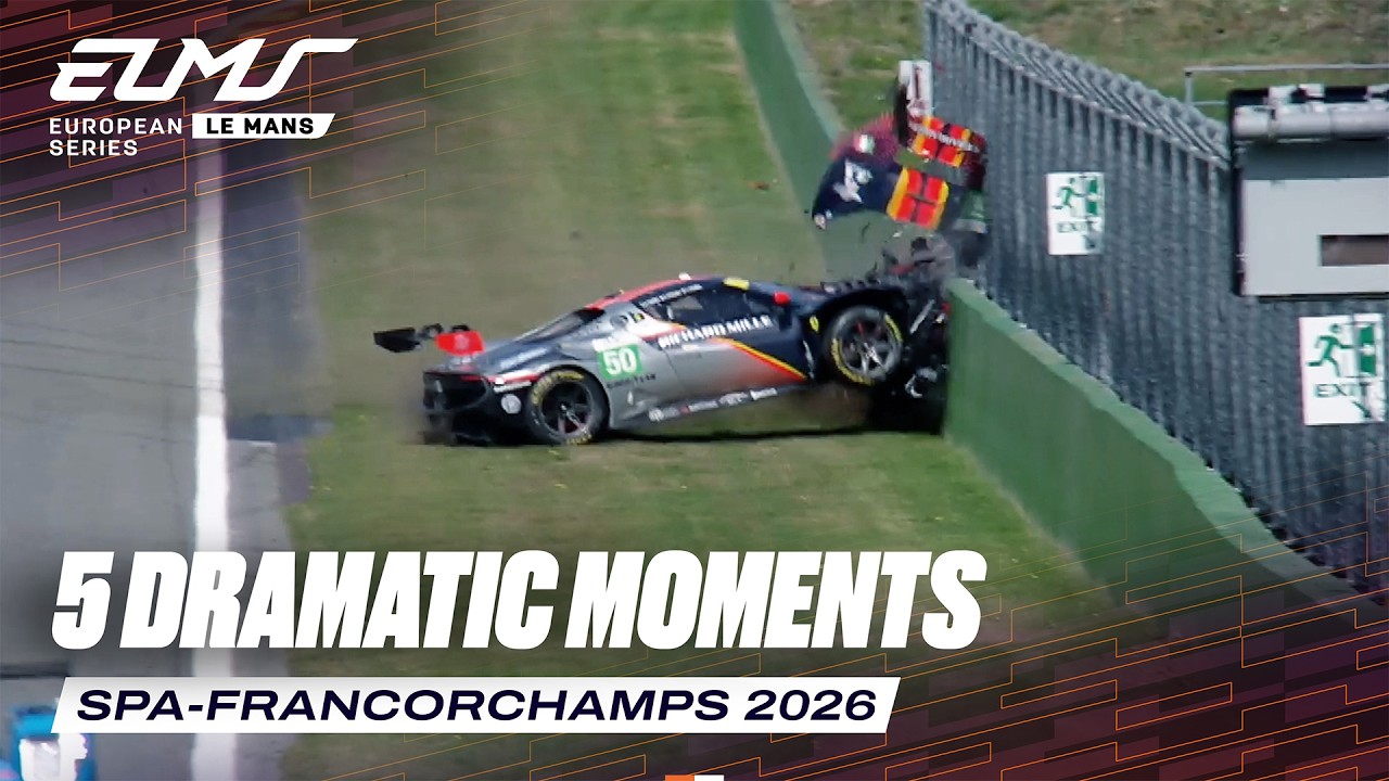 5 Dramatic Moments | 4 Hours of Spa-Francorchamps 2026 | ELMS