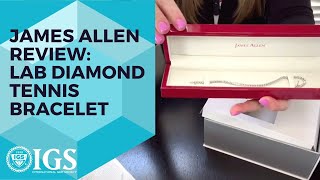 James Allen Lab Diamond Tennis Bracelet Review