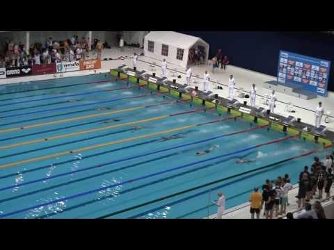 DJM Schwimmen 2016: 50m Freistil (m) - Jahrgangsfinale 2000