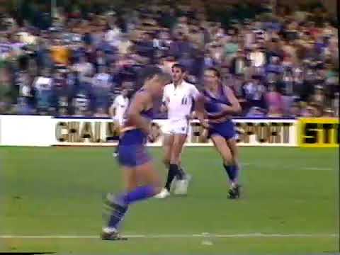 1986 Round 5 VFL Footscray Vs Collingwood at Western oval