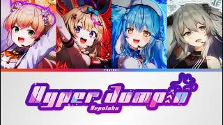 Hyper Jumpin’ - hololive 5th Generation | Color Coded Lyrics [KAN/ROM/ENG]