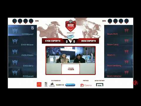 IVPL Final Evos eSports vs Boom.id eSports match 1